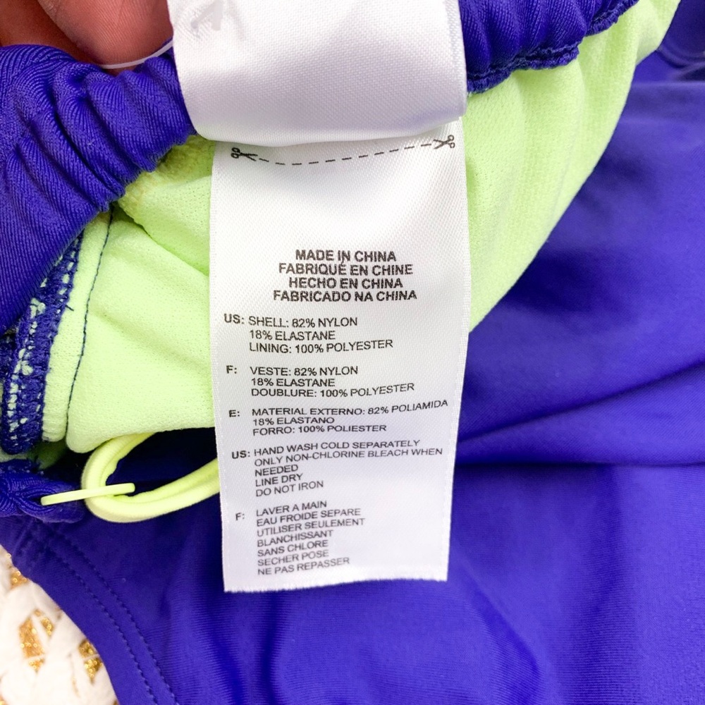 Adidas Adjustable Three Stripe Blue One Piece - Picture 7 of 7